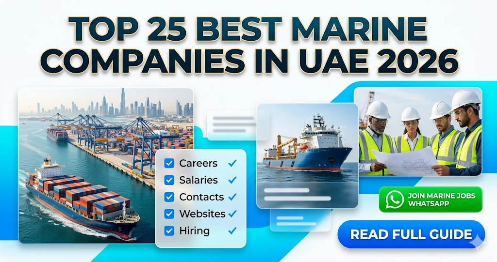 Top 25 Best Marine Companies in UAE (2026 Complete Maritime Industry Guide)