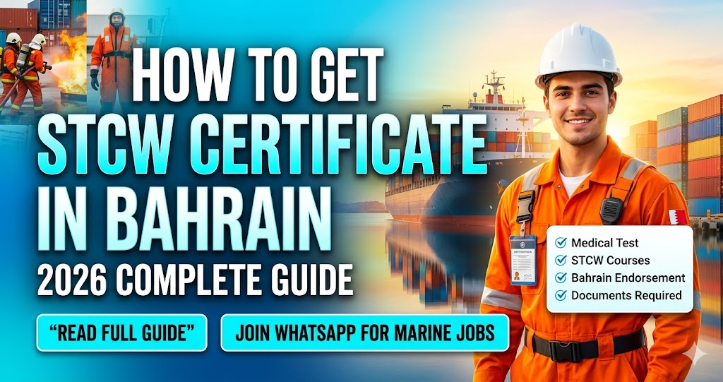 How to Get STCW Certificate in Bahrain (2026 Complete Guide for Seafarers)